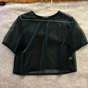 Sheer Mesh Shirt